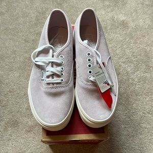 Authentic in pink suede